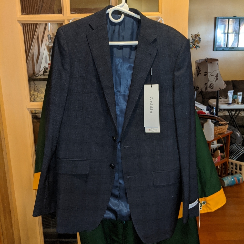 Calvin Klein slim fit blazer 40R